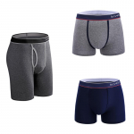 BONITOS 3tk meeste alusp&uuml;ksid, print pikad bokserid, mugavad alusp&uuml;ksid meestele aluspesu S