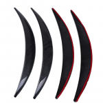 Universaalne 4 tk. auto poritiibade kulmude kaitse, eriti laiad rattakoopad Carbon fiber look