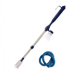 Elektriline akvaariumi kruusa puhastusvahend kalapaagi veevahetaja vaakumveevahetaja veefilter must