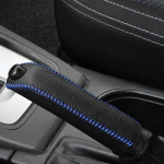 Nahk Gears K&auml;sipiduri kate Auto salong jaoks Volkswagen VW Polo Passat B5 B6 B7 CC Golf 4 5 6 7 Touran T5 Tiguan Bora