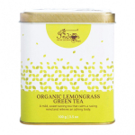 Roheline tee sidrunheinaga (100 g), Orgaaniline sidrunheina roheline tee, India chai
