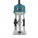 800W 30000r/min Multifunktsionaalne elektriline puidul&otilde;ikur Puidufrees Laminaattrimmer Professional UK Plug punane