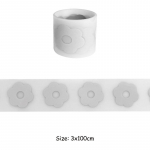 Hoia ohutu &ouml;&ouml; H&otilde;bedane soojus&uuml;lekande helkurteibid Parches Ropa DIY Heat Press Applikeeritud plaaster riietele 3x100 cm raudplaaster 3x100cm