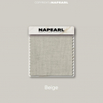 1TK NAPEARL 50-60% poolpimendav linane kardin &Uuml;hev&auml;rviline kardin elutoa kodu kardina kaunistamiseks W150cm x L200cm beež