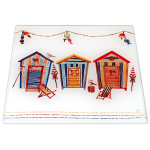 Les Tr&eacute;sors De Lily [R6771] &ndash; mitmev&auml;rviline rannakajutite klaasist alus &ndash; 20x20 cm mitmev&auml;rviline