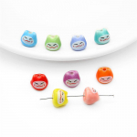 5/10 tk 10x9mm k&auml;sitsi maalitud Lucky Cats keraamilised helmed Lilleglasuur Portselanist vahehelmed ehete valmistamiseks DIY v&otilde;lusid k&auml;ev&otilde;ru kaelakee k&auml;sit&ouml;&ouml; t&uuml;rkiissinine