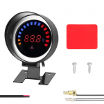 52 mm veetemperatuuri n&auml;idik, auto digitaalne arvesti LED-ekraan 0&ndash;120 Celsiuse j&auml;rgi koos anduri alarmi funktsiooniga must