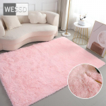 Lilla pl&uuml;&uuml;svaip lastetoale, suur &uuml;hev&auml;rviline pikkade juuste matt elutuppa, magamistoa pehme libisemiskindel matt 80x120cm