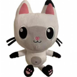 25 cm multifilm topitud loomad Gabby nukumaja pl&uuml;&uuml;sis m&auml;nguasi Mercat merineitsi kass merineitsi pluus nukud lastele s&uuml;nnip&auml;evakingitused smiling cat（25cm）