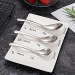 304 roostevabast terasest lusikas riisi lusikas paksendatud majapidamishotelli k&ouml;&ouml;k supilusikas hiina stiilis s&uuml;vendatud palee lusikas S h&otilde;be