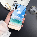 Seaside Scenery Capas &uuml;mbris Samsung Galaxy A52 A70 A71 A73 A53 A13 5g A03 A72 A22 A21s A03 Core A42 karastatud klaasist kate For Samsung A01