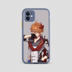 Anime Genshin Impact Tartaglia telefoni&uuml;mbris iPhone 11 12 13 Mini Pro Xs Max 8 7 6 6s Plus X 5s Se 2020 Xr kaanele For iphone 7 or 8