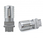 2 tk P27W LED pirn 3156 12-24V CANBUS 2000lm punane