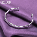 925 h&otilde;bedane avatud bambusest s&otilde;lme k&auml;ev&otilde;ru moeehted