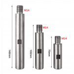 &Uuml;hendusvarras 140mm 75mm alumiiniumsulamist Lihtne paigaldada