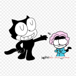 Beebi Felix Deviantart Felix Kassiraud soojus&uuml;lekandel tr&uuml;kkimisel Vin&uuml;&uuml;lplaastrid Kleebis riietele Ise ise teha aplikatsioonid pestavad plaastrid