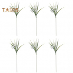 6 tk v&otilde;lts kellukesest plastist taimeseade pastoraalne stiil ilus simulatsioon kelluke meisterdamine lille kaunistamiseks peotarbed valge