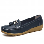 Loafers naistele Nahast lamedad kingad vabaajajalatsid Ema kingad Naiste &uuml;ksikud kingad 38