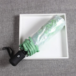 8 ribi, l&auml;bipaistev, automaatne, avatav, suletav, kokkuvolditav vihmavari, kirsi&otilde;ied, kaasaskantav p&auml;ikesevihma, automaatne kompaktne vihmavari naistele