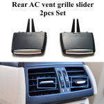 Auto salongi tagumine ventilatsiooniava iluv&otilde;re paneeli v&auml;ljalaskeava kate BMW X5 X6 E70 E71 E72 jaoks 2007-2013 64226954953 64226958748 Rear Ac Vent Slider gray