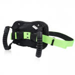 Mootorratta reisijate k&auml;epidemed, tagaistmete reisijate turvarihmad, mootorpaadi rakmed Pillion Rider k&auml;epidemete k&auml;epideme s&uuml;steem, mootorratta k&auml;epideme neerurihmad must