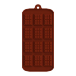 &Scaron;okolaadist, silikoonvormist, s&uuml;damest murtud fondant-kondiitritooted, kondiitritooted, vormikuubikud, koogivormid, k&ouml;&ouml;gi k&uuml;psetustarvikud 21.3*11.6*0.4cm