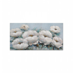 2022 Originaalne valge elegantne roos pojeng, l&otilde;uend P&otilde;hjamaade lilleplakatid ja v&auml;ljatr&uuml;kid seinapildid elutoa sisekujunduseks 20X40cm No Frame