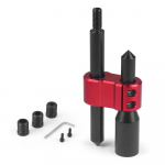 M10*1,5 auto alumiiniumist H-t&uuml;&uuml;pi k&auml;igukangi pikendusnupu pikendusega reguleeritav pikendaja k&auml;iguvahetus kolme adapteriga punane