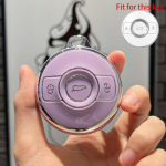 3-nupuga TPU auto kaugjuhtimispuldi kaugjuhtimispuldi kaanega v&otilde;tme&uuml;mbris Mercedes Benz SMART Fortwo 1 BRABUS 1 Benz SMART 2022 2023 hoidiku jaoks Key Case