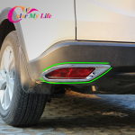 Auto tagumiste udutulede kate jaoks Honda HR-V 2015 2016 ABS kroomitud tagumiste udutulede kaitsekatted udutulede trimmi HRV Vezel jaoks