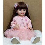22-tolline Reborn Baby Doll kogu kehaga silikoonist Betty veekindel v&auml;ikelapse nukk printsess, elutruu pehme puudutusega Reallist m&auml;nguasjad t&uuml;drukutele