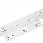 Originaalne 3D COUNTRYMAN CLUBMANi kirjaga autoembleemim&auml;rk, tagumine pagasiruumi kleebis Mini Cooper R60 F60 F56 F58 F54 jaoks CLUBMAN h&otilde;be