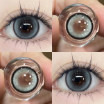 MillCreek L&uuml;hin&auml;gelikkuse Kontaktl&auml;&auml;ts Ocean Doll 14.5mm Hinne (0-8.00) Naturaalne pehme mugav kosmeetika &otilde;pilaste v&auml;rviline kontaktl&auml;&auml;ts 0 sinine