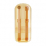 1 komplekt Lemmikloomade hambahari Kassid Koerad Hammaste puhastushari Pehme silikoonist hambahari koos hoiukarbiga Lemmikloomatarbed Sets