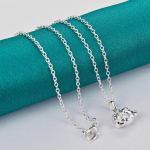 URMYLADY 925 Sterling Silver Wealth Sea Ripats Kaelakee Naistele Pulmad Kihlus Moeehted 45cm