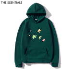 Heartstopper Unisexga Hoodie Unisex Harajuku Graafiline Kawaii Charlie Spring ja Nick Nelson Pusad S&uuml;gistalvise kampsuniga kapuutsiga topsid M black