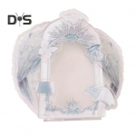 Universaalne fotohoidik DIY hoidmiseks Keskkonnas&otilde;bralik lauaarvuti akr&uuml;&uuml;lpildiraam valge