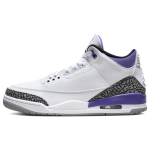 Air Jordan 3 Retro Dark Iris Meeste Tennised Valge Must Tsemendihall CT8532-105 47.5 white