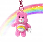 15 cm Kawaii Anime Rainbow Bear pl&uuml;&uuml;sist ripatsiga v&otilde;tmehoidja kott Palus nuku s&uuml;nnip&auml;evakingitus
