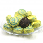 Kr&uuml;santeem Aroma Ripe Mini Pu Erh Tuo Cha Tea Laocang Yunnan Tuocha tee 100g