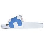 Adidas Y-3 Adilette Sandaalid Graafilise Prindiga Unisex Tossud Mitmev&auml;rvilised Jalatsid-Valge FW9742 38