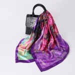 Kvaliteetsed luksuslikud siidist sallid peapael Sallid kaelasall naistele kett siidist sall naiste dekoratiivne sall 90cm