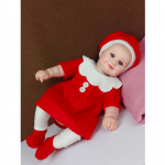 50 cm riidest keha vasts&uuml;ndinud beebide nukk 20-tolline elutruu v&auml;rvitud juuste simulatsiooninukk Maddie uuestis&uuml;ndinud v&auml;ikelapse nukk lapse s&uuml;nnip&auml;evaks j&otilde;ulukingitus