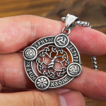 Viking Tree of Life ripats P&otilde;hjamaade keldi s&otilde;lm meeste kaelakee kaitsja ehe kingitus