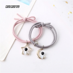 Uus Star Moon Astronaut k&auml;ev&otilde;ru paar V&auml;iksem nahk&uuml;mbris poiss-s&otilde;brale tudengipaarile k&auml;ev&otilde;ru kingitud peapael