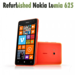 Taastatud Nokia Lumia 625 Microsoft Windowsi mobiiltelefon 1 SIM-kaardiga No charger punane