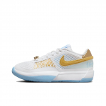 Nike Ja 1 GS Hiina Uusaasta Laste Tossud Valge Game-Royal Pure-Platinum FZ8327-103 32