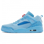 Air Jordan Spizike Low Houston Oilers Meeste Tossud Sinine Jalgpallisinine Purskkaevusinine FQ1759-400 41