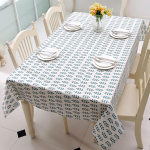 Lihtne v&auml;ikese rohelise lehemustriga puuvillane linane laudlina j&otilde;ulueuroopa stiilis kate pestav laudlina teelauale 60 X 60CM