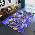 Kunsti domineeriv Tiger 3D Prindiga vaibad elutoa jaoks magamistoa sisekujundus vaip Pehme kodu voodi k&otilde;rval p&otilde;randamatt M&auml;nguala Vaibad vaip 120x160cm